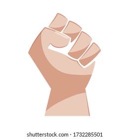 Isolated hand icon. Human body - Vector illustration