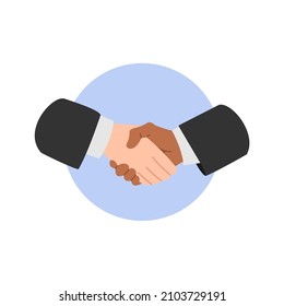 einzelne Hand, die auf weißem Hintergrund zittert, einfaches, handgeschütteltes Vektordesign