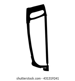 isolated hand tool silhouette