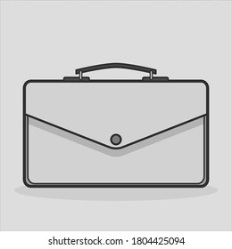 Isolated handbag symbol icon design
