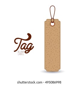 Isolated hanging tag design