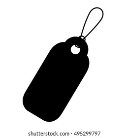 Isolated hanging tag design