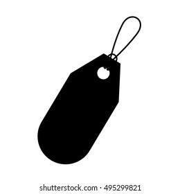 Isolated hanging tag design