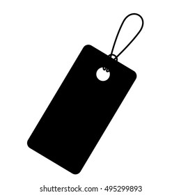 Isolated hanging tag design