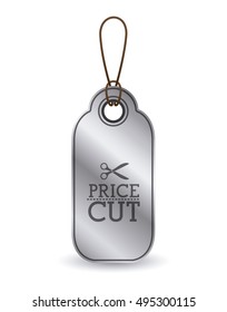 Isolated hanging tag design
