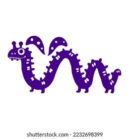 Isolated happy alebrije cartoon Vector