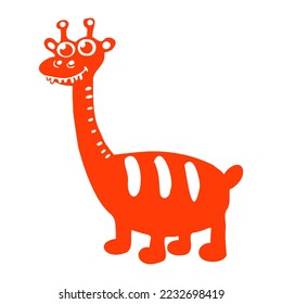 Isolated happy alebrije cartoon Vector