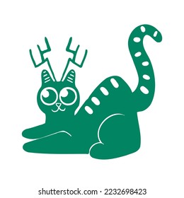 Isolated happy alebrije cartoon Vector