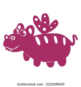 Isolated happy alebrije cartoon Vector