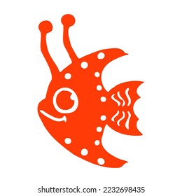 Isolated happy alebrije cartoon Vector