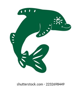 Isolated happy alebrije cartoon Vector