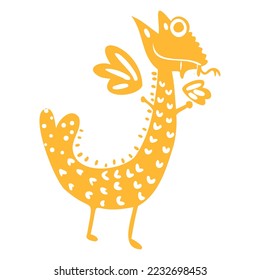 Isolated happy alebrije cartoon Vector