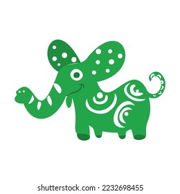 Isolated happy alebrije cartoon Vector