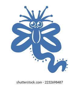 Isolated happy alebrije cartoon Vector