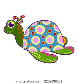Isolated happy alebrije cartoon Vector