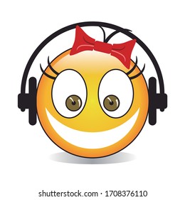 Emoji feliz aislado con vector de bolsillo
