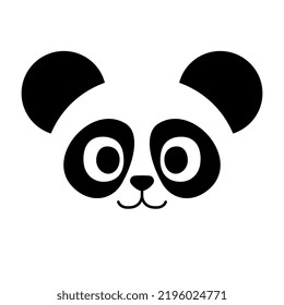 Isolated happy panda Avatar cartoon Vector