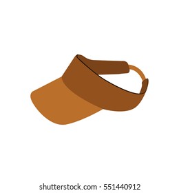 Isolated hat icon on a white background, Vector illustration