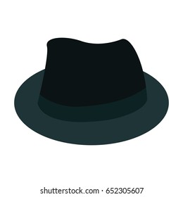 Isolated hat icon on a white background, Vector illustration