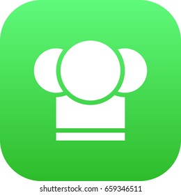 Isolated Hat Icon Symbol On Clean Background. Vector Chef Element In Trendy Style.