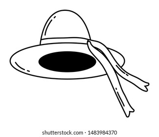 Isolated hat vector design vector illustration