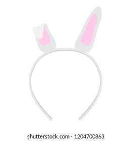 Isolated headband icon with rabbit ears. Vector illustration design