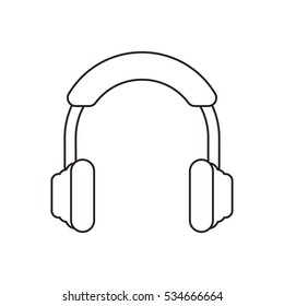 Isolated headphone device design