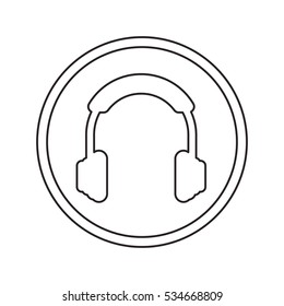 Isolated headphone device design