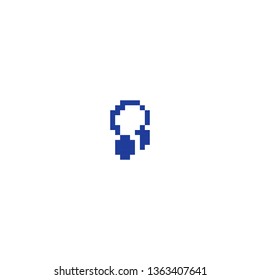 Isolated Headphones Flat Icon, Emoticon, Emoji