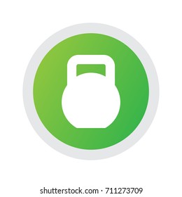 Isolated Heavy Icon Symbol On Clean Background. Vector Weight Element In Trendy Style.