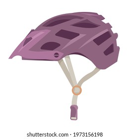 Isolated helmet classic transportation lifestyle ride icon- Vector