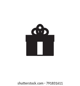 Isolated High Quality Package Icon Symbol On Clean Background. Vector Surprise  Element In Trendy Style.