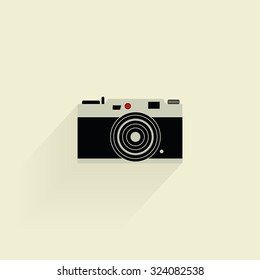 Isolated hipster icon on a white background