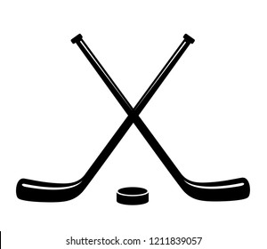 Isolated hockey stick - Shutterstock ID 1211839057