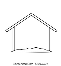 Isolated holy house design