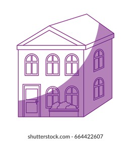 isolated home building