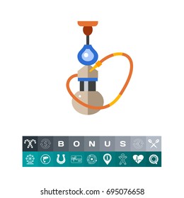 Isolated Hookah Icon