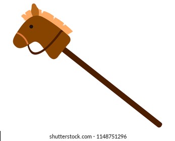 ride on horse stick