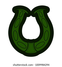 Isolated horseshoe icon