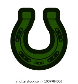 Isolated horseshoe icon