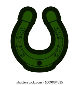 Isolated horseshoe icon