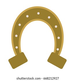 isolated horseshoe icon image 
