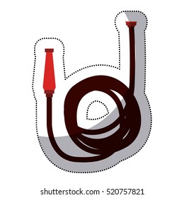 Isolated hose of emergency design