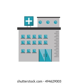 Isolated hospital building design