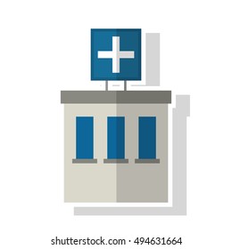Isolated hospital building design