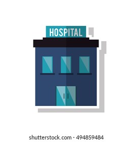 Isolated hospital building design