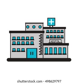 Isolated hospital building design