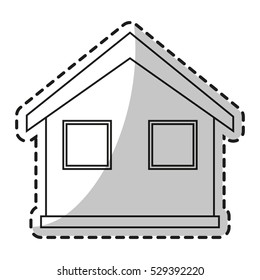 Isolated house design