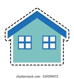 Isolated house design