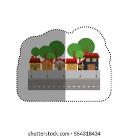 Isolated house design